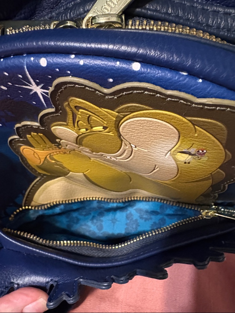Disney Loungefly Blue & Louis Princess and the Frog Mini Backpack - Picture 6 of 7